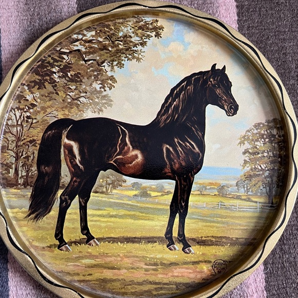 Other - Vintage 1986 Morgan Horse Tin